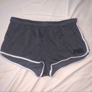 VS pink sweat shorts